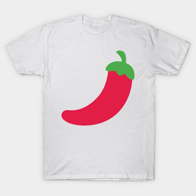 Red Chilli Pepper T-Shirt by theoddstreet